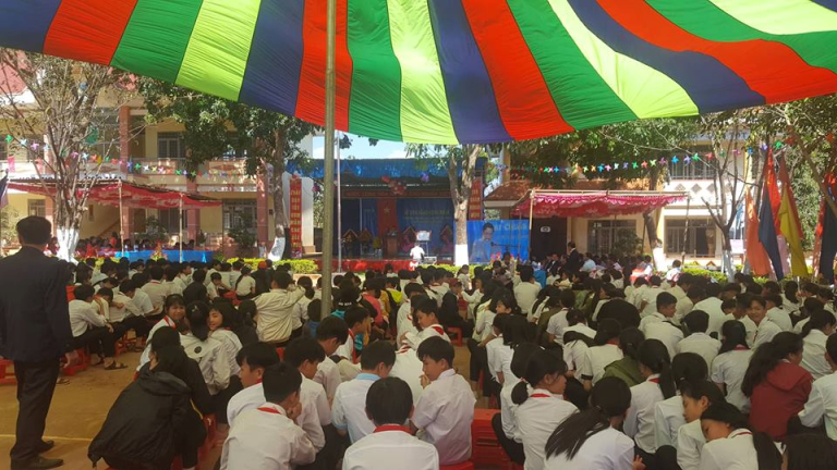 Lễ đón Bằng công nhận Trường THCS Tô Hiệu đạt chuẩn Quốc gia