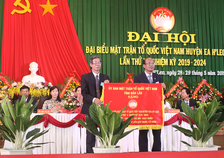 Đại hội Đại biểu Mặt trận Tổ quốc Việt Nam huyện Ea H’Leo lần thứ X, nhiệm kỳ 2019 – 2024