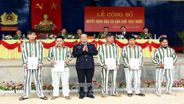 Chính phủ vừa ban hành Nghị định số 52/2019/NĐ-CP quy định chi tiết một số điều của Luật Đặc xá.