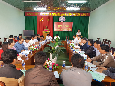 Hội nông dân huyện sơ kết 6 tháng đầu năm 2019.