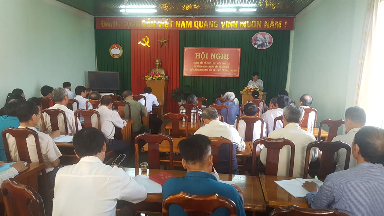 Hội nghị hướng dẫn lấy ý kiến sự hài lòng của nhân dân về kết quả xây dựng nông thôn mới