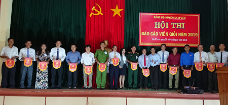 Hội thi báo cáo viên giỏi năm 2019