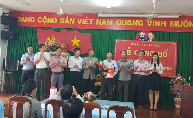 Lễ công bố Quyết định thành lập Đảng bộ Trung tâm Y tế huyện Ea H’Leo