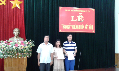 Kết quả đăng ký và quản lý hộ tịch năm 2019 trên địa bàn huyện Ea H’Leo