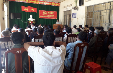 Hội nghị tiếp xúc cử tri sau kỳ họp thứ chín, Hội đồng nhân dân huyện Ea H’Leo khóa IX, nhiệm kỳ 2016 - 2021