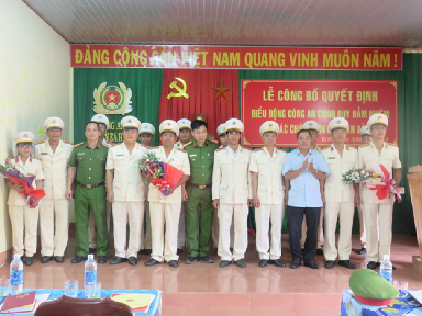 Huyện Ea H’Leo hoàn thành xuất sắc mục tiêu bố trí Công an chính quy đảm nhiệm các chức danh Công an xã trong năm 2019