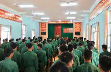 Chương trình đón thanh niên hoàn thành nghĩa vụ quân sự trở về địa phương năm 2020