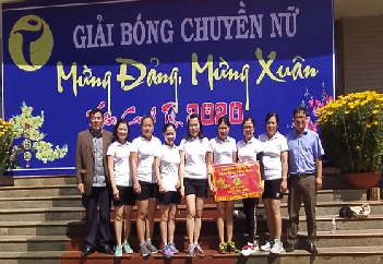 Giải bóng chuyền nữ mừng Đảng, mừng Xuân Canh Tý 2020