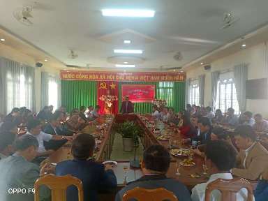 UBND huyện tổ chức gặp mặt lãnh đạo các cơ quan, đơn vị nhân dịp đầu Xuân Canh Tý 2020.