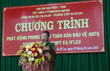 43 cơ quan, đơn vị đạt tiêu chuẩn "An toàn về an ninh, trật tự" năm 2019