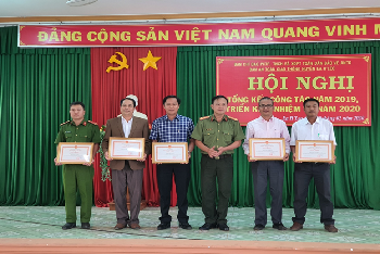 Hội nghị Tổng kết công tác phòng, chống tội phạm, tệ nạn xã hội và An toàn giao thông năm 2019