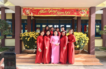 Hội Liên hiệp Phụ nữ huyện Ea H’Leo hưởng ứng tuần lễ áo dài