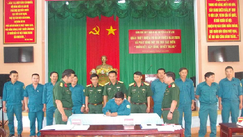 Ban Chỉ huy Quân sự huyện Ea H’Leo phát động thi đua  “Đoàn kết, Lập công, Quyết thắng”
