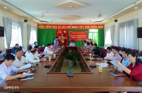 Huyện Ea H’Leo họp Ban chỉ đạo phòng, chống dịch Covid-19