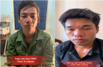 Công an huyện Ea H’Leo làm rõ 02 đối tượng trộm cắp tài sản