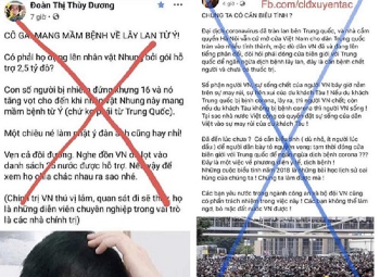 Cần cảnh giác trước những thông tin sai sự thật về dịch bệnh Covid-19