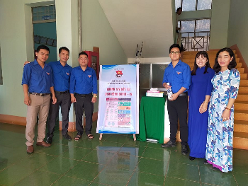 Chi đoàn Cơ quan Đảng - Đoàn thể huyện Ea H’Leo tăng cường phòng chống dịch bệnh Covid – 19 tại nơi làm việc