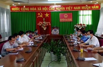 Hội nghị trực tuyến với các huyện, thành phố triển khai thực hiện Chỉ thị số 15/CT-CP của Thủ tướng Chính phủ