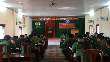Công an huyện Ea H’Leo tổ chức Hội nghị tập huấn nghiệp vụ triển khai thực hiện Dự án Cơ sở dữ liệu quốc gia về dân cư