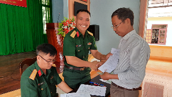 Huyện Ea H'Leo chi trả trợ cấp 1 lần cho các đối tượng chính sách