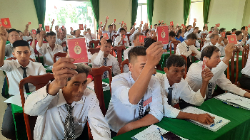 Đại hội Đại biểu Đảng bộ xã Ea Wy lần thứ IX, nhiệm kỳ 2020 – 2025