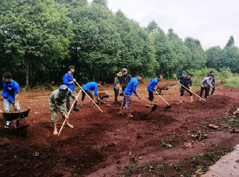 Huyện Đoàn Ea H'leo ra quân Chiến dịch Thanh niên tình nguyện hè 2020.