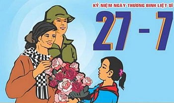 Tăng cường các hoạt động “đền ơn, đáp nghĩa” trên địa bàn huyện nhân kỉ niệm 73 năm Ngày thương binh liệt sỹ (27/7/1947 – 27/7/2020).