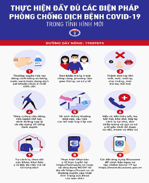 9 biện pháp mới nhất phòng chống dịch Covid-19