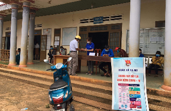 Tuổi trẻ huyện Ea H’Leo’Leo chung tay phòng, chống dịch Covid19