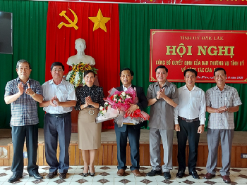 Công bố Quyết định điều động, chỉ định Bí thư Huyện ủy Ea H’Leo