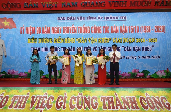 Tuyên truyền kỷ niệm 90 năm Ngày truyền thống công tác dân vận của Đảng (15/10/1930 - 15/10/2020)