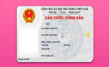 Từ ngày 01/11/2020 bắt đầu lấy vân tay trên toàn quốc làm thẻ căn cước công dân gắn chíp điện tử