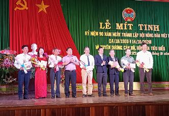 Lễ Mit tinh kỷ niệm 90 năm ngày thành lập Hội Nông dân Việt Nam (14/10/1930- 14/10/2020)