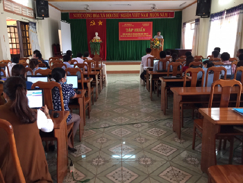 Huyện Ea H’Leo: 100% UBND cấp xã, thị trấn tạo lập hồ sơ công việc trên  Hệ thống quản lý văn bản điều hành