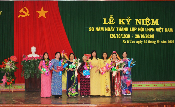 Lễ kỷ niệm 90 năm ngày thành lập Hội liên hiệp Phụ nữ Việt Nam
