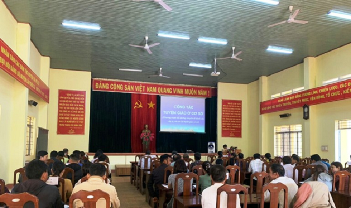 Bồi dưỡng nghiệp vụ công tác Tuyên giáo ở cơ sở năm 2020