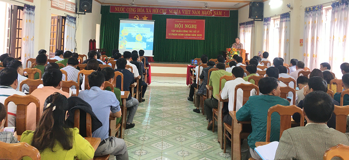 Hội nghị tập huấn về xử phạt vi phạm hành chính