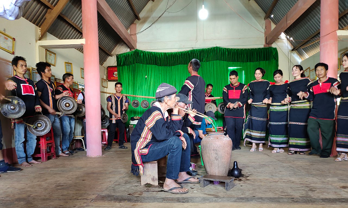 Bài chiêng cổ của Người dân tộc Ê Đê ở huyện Ea H’leo