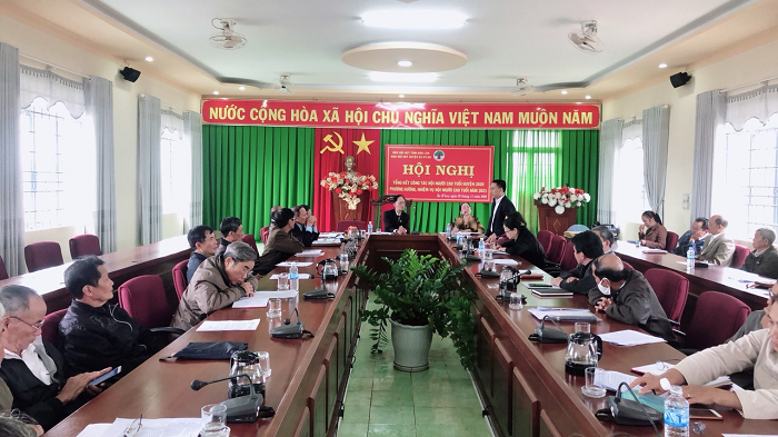 Ban đại diện Hội người cao tuổi huyện Ea H’leo Tổng kết công tác hội năm 2020, triển khai nhiệm vụ năm 2021