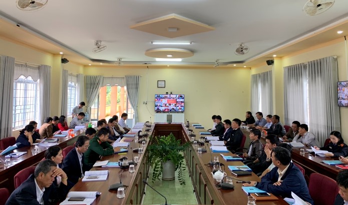 Hội nghị trực tuyến phổ biến, quán triệt các Luật mới ban hành tại kỳ họp thứ 9 – Quốc hội khóa XIV.
