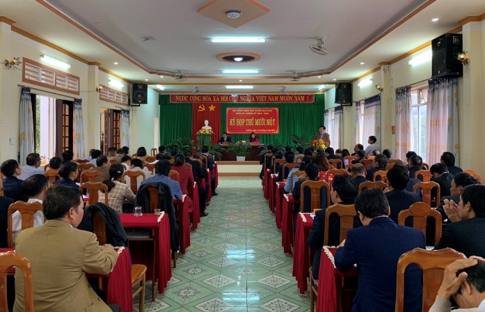 HĐND huyện Ea H’Leo tổ chức Kỳ họp thứ 11, khóa IX, nhiệm kỳ 2016 – 2021.