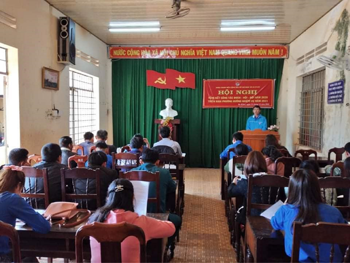 Hội nghị tổng kết công tác Đoàn, Hội, Đội năm 2020 và triển khai phương hướng nhiệm vụ năm 2021
