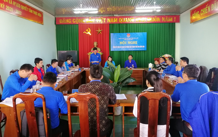 Cụm thi đua số II tổ chức Hội nghị Tổng kết công tác Đoàn và phong trào thanh thiếu nhi năm 2020.