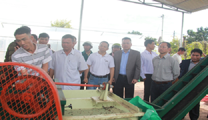 Hỗ trợ nông dân huyện Ea H'leo làm cà phê bền vững
