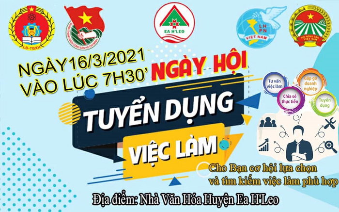 Huyện Ea H’Leo thực hiện công tác tư vấn việc làm và đưa người lao động đi làm việc ở nước ngoài
