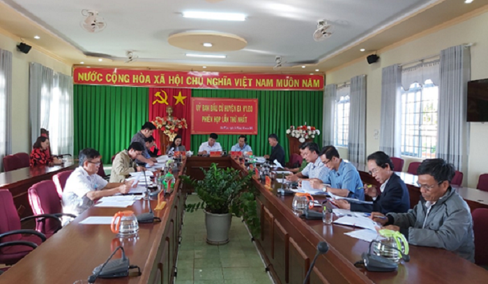 Huyện Ea H’leo ấn định 11 đơn vị bầu cử HĐND huyện, nhiệm kỳ 2021-2026