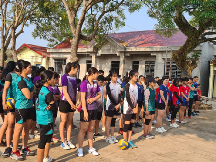 Xã Dliê Yang khai mạc Đại hội Thể dục thể thao lần thứ VII năm 2021