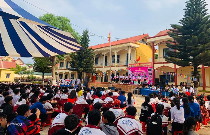 Hội đồng đội huyện tổ chức Chương trình Ngày Hội Tiến bước lên đoàn