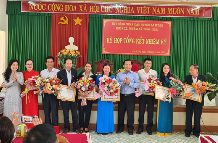 Tổng kết hoạt động hội đồng nhân dân huyện  Ea H’leo nhiệm kỳ 2016 – 2021
