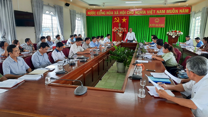 Kiểm tra, giám sát công tác chuẩn bị bầu cử ở huyện Ea H’leo